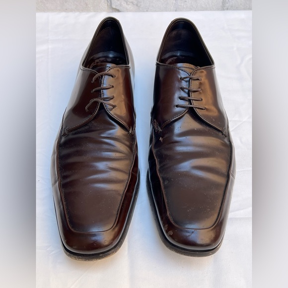 PRADA Leather Derby Shoes - Picture 4 of 11